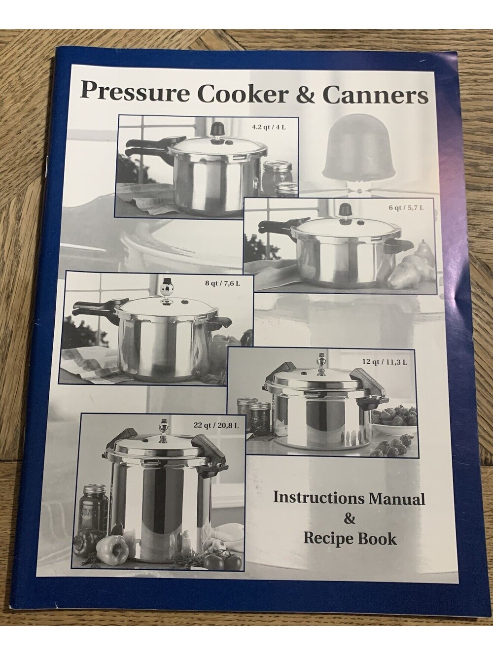 Mirro Multi Language Pressure Cooker & Canners Instructions Manual & Recipe Book